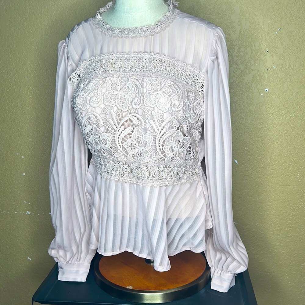 Light pink blouse